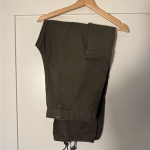 Olive Green Cargo Pants